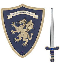 Konges Sløjd Kostymer - Sverd/Skjold - Midnight Navy