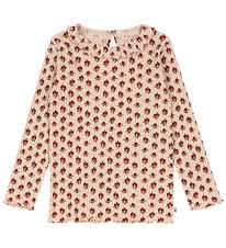 Blouse Konges Sløjd - Rib - Nia - Ruby Rose av. Pointelle