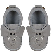 Melton Soft Sole Leather Shoes - Noos - Elephant - Opal Grey