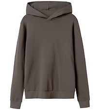LMTD Hoodie - Noos - NlnNizu - Chocolate Brown