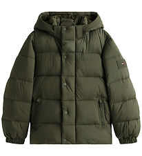 Tommy Hilfiger Steppjacke - Matt Ente Glanz - Zinn Green