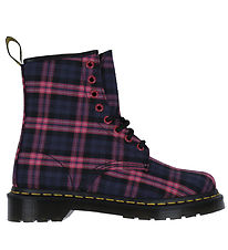 Dr. Martens Stiefel - 1460 - Pink Multi Tartan