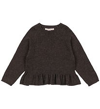 Konges Sløjd Bluse - Strick - Cathy - Brown Melange