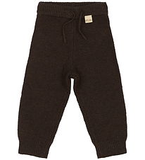 Petit Piao Trousers - PPDago - Knitted - Brown