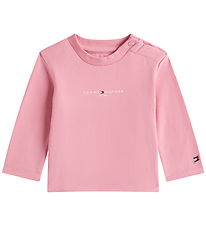 Tommy Hilfiger Bluse - Mini Corp Graphic - Mystic Pink