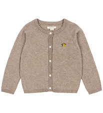 Konges Sløjd Cardigan - Wool - Knitted - Mattou - Light Brown