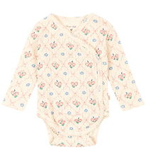 Konges Sløjd Bodysuit l/s - Minnie - Fleur Decor
