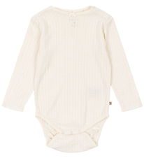Konges Sløjd Bodysuit l/s - Minnie - Antique White