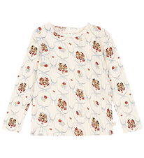 Konges Sløjd Blouse - Rib - Minnie - Puppy w. Pointelle
