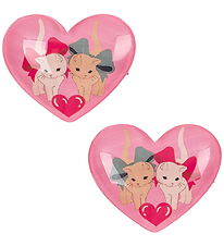 Pinces à Cheveux Konges Sløjd - 2 Pack - Vilma - Bow Kitty