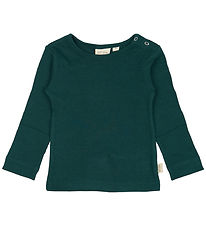 Petit Piao Blouse - Rib - Modal - Dark Sea