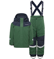 Ensemble ski Didriksons - Skare - Pin Green