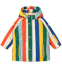 Tiny Cottons Winter Coat - Multicolour Stripes