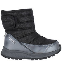 Viking Winter Boots - Equip Glitter Warm WP Pull-on - Black