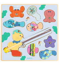 Djeco Jigsaw Puzzle - Puzz & Fish Bariolo - 9 Bricks