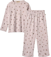 Wheat Pyjama Set - Mila - Soft Lilac Flowers
