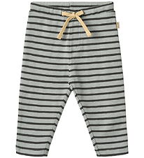 Wheat Trousers - Manfred - Soft Blue Stripe