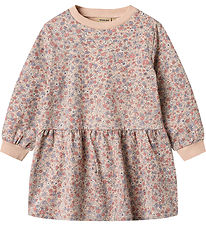 Wheat Dress - Sweat - Zenia - Rose Dust Flowers