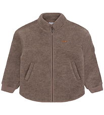 Hust and Claire Fleece Jacket - Emi - Wool - Deer Melange