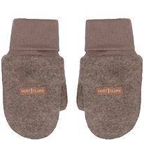 Hust and Claire Mittens - Felix - Wool - Deer Melange