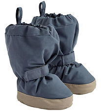 Wheat Outdoor Footies - Grey Blue