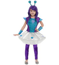 Smiffys Kostüm - Alien Girl - Silber