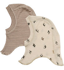 Wheat Balaclava - Wool - 2-Pack - Felix - Penguins