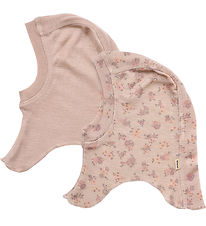 Wheat Balaclava - Wool - 2-Pack - Felix - Lilac Flowers