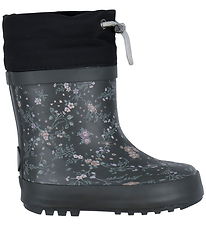 Wheat Gummistiefel - Thermo - Gummi - Forest Lake Checked Flower