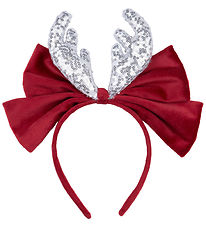 Meri Meri Hairband - Velvet Bow Antlers