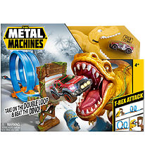 Metal Machines Car Track - T-Rex Attack