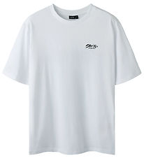 LMTD T-shirt - NlnStep - Bright White