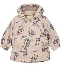 Petit Piao Winter Coat - Blackberry AOP