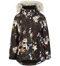 Molo Winter Coat - Cathy Fur - Paisley Flowers
