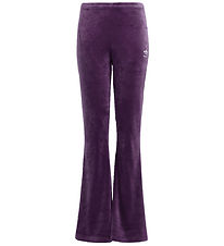 adidas Originals Trousers - Velvet - Aurplu/White