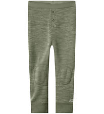 Name It Leggings - ull - NmmWyla - Þurrkað Sage