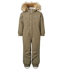 Molo Snowsuit - Polaris Fur - Bark Green
