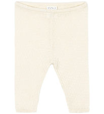 Fanga Fontana Trousers - Knitted - Venti Pointelle - Antique Whi
