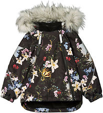 Molo Winter Coat - Hopla - Paisley Flowers w. Fur