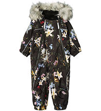 Molo Snowsuit - Pyxis - Paisley Flowers w. Fur