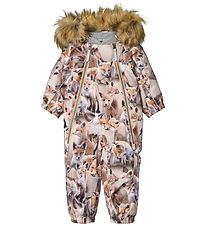 Molo Snowsuit - Pyxis - Playing Foxes w. Fur