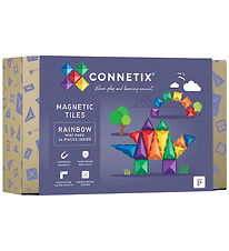 Connetix Magnetsatz - 24 Teile - Rainbow