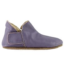 En Fant Soft Sole Leather Shoes - Purple