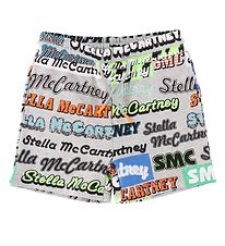 Stella McCartney Kids Shorts - Logo Sport - Gris Chin av. Stell