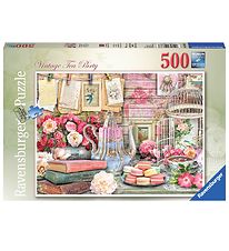 Ravensburger Palapeli - 500 Tiilet - Vintage Tee Party