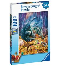 Ravensburger Puzzel - 100 Bakstenen - Draken Treasure