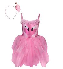 Great Pretenders Costume - Fancy Flamingo - Pink w. Glitter