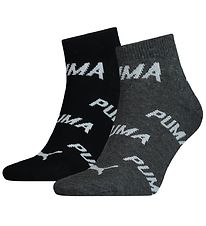 Puma Enkelsokken - Sneaker - 2-pack - Zwart/Grijs