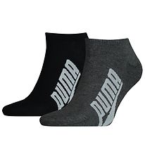 Puma Sneaker-Socken - Sneakers - 2er-Pack - Schwarz/Dunkelgrau