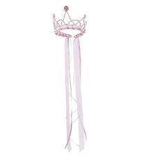 Great Pretenders Kostm - Tiara mit Schleife - Pink